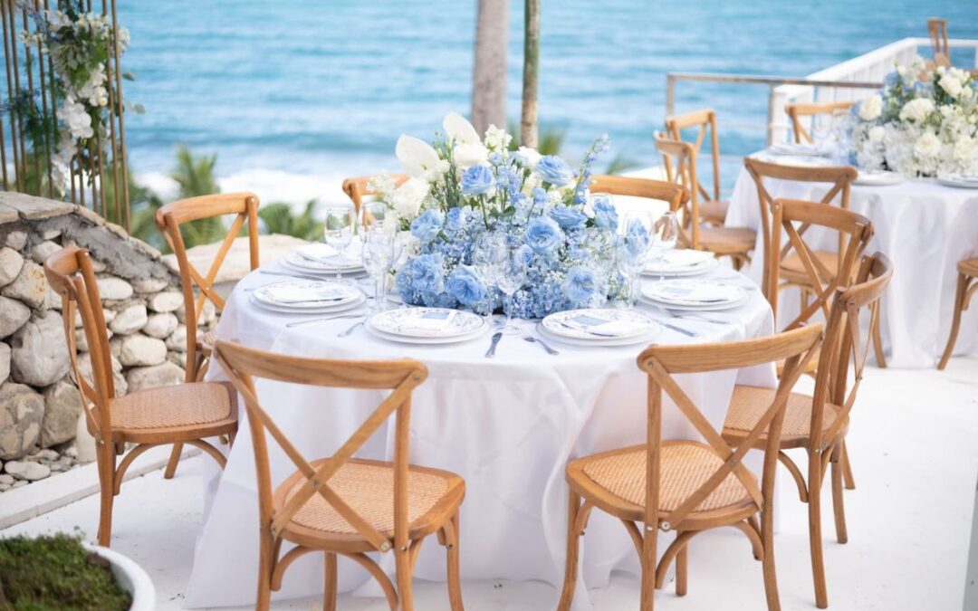 Boda en República Dominicana, Decoración Floral para Reuniones Íntimas en la Playa